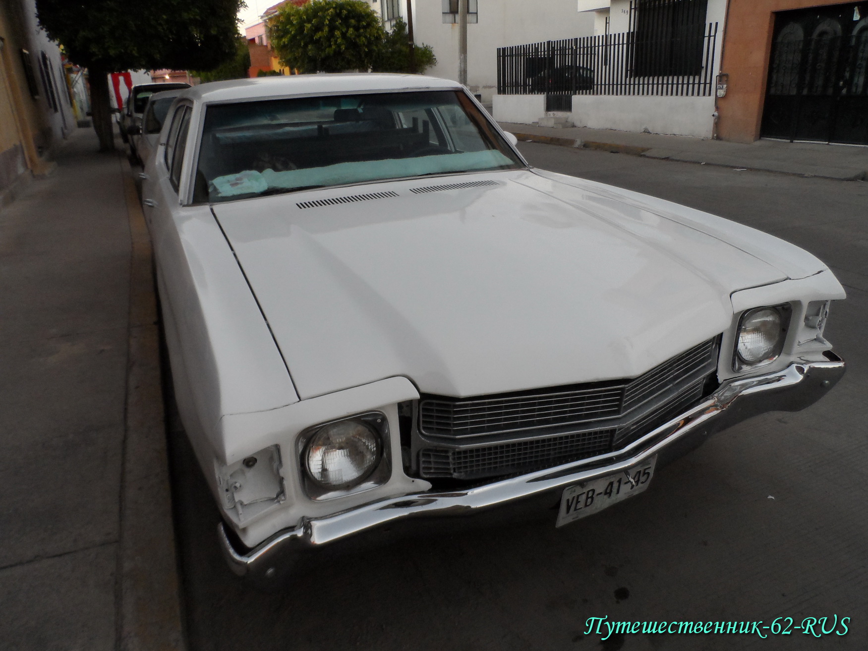 VEB-41-45, Chevrolet Chevelle 2nd gen 1968 4-door Hardtop (39; A-body), 1967–1968