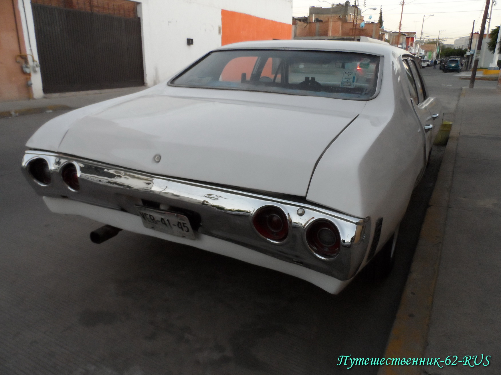 VEB-41-45, Chevrolet Chevelle 2nd gen 1968 4-door Hardtop (39; A-body), 1967–1968