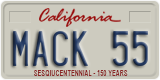 California, Vanity Plates