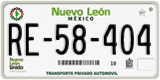 Nuevo León, Trucks (AA-00-000)