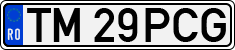 License plate of Romania, Regular plates