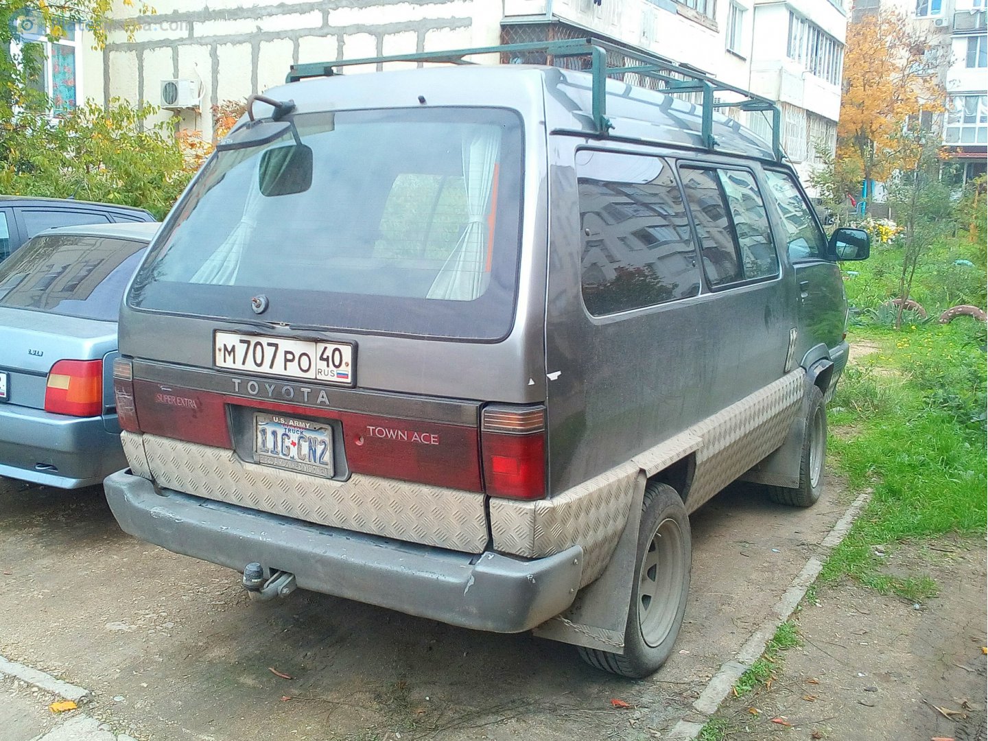 11G-CN2, License plate without vehicle 