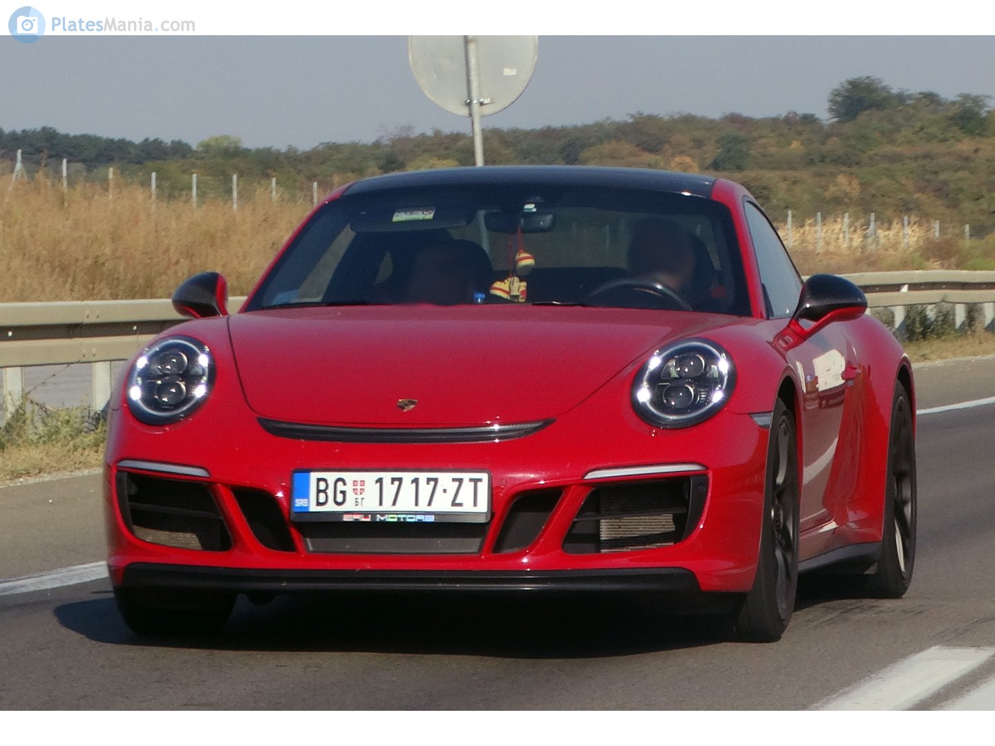 BG 1717-ZT, Porsche 911 7th gen Coupé (991.1), 2011–2017