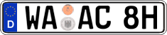 German license plate, Plates for oldtimers (type 