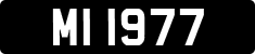 License plate of the United Kingdom, 1903 year system