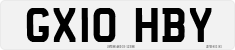 License plate of the United Kingdom, 2001 year system