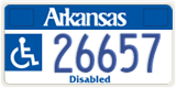 Arkansas, Disabled (12345(6))
