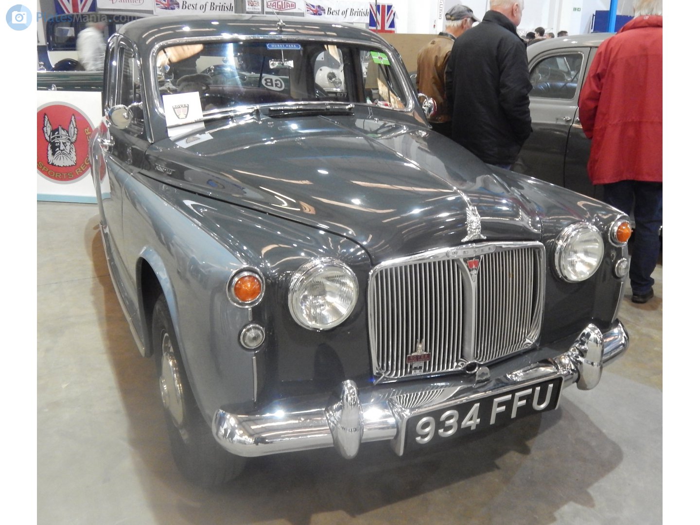934FFU, Rover P4 