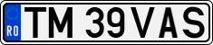 License plate of Romania, Regular plates