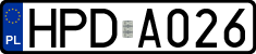 License plates of Poland, Authorities