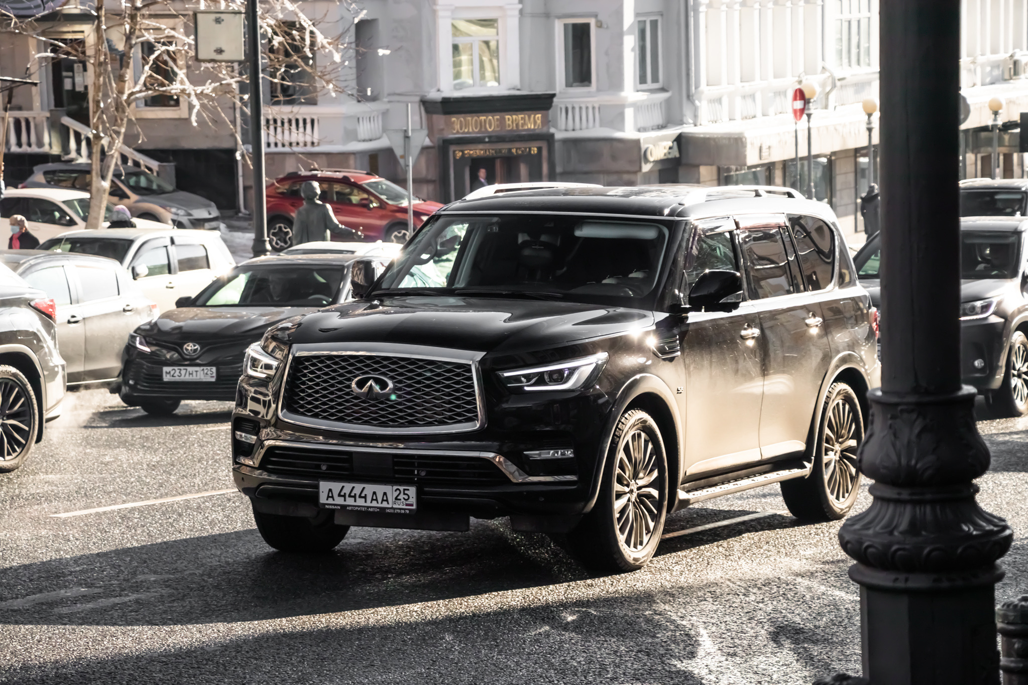 а 444 аа 25, Infiniti QX80/QX56 2nd gen QX80 (Z62), facelift, 2017–2024