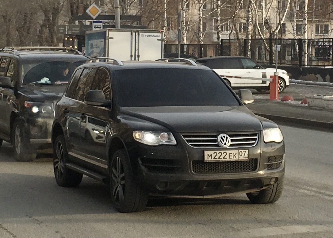 м 222 ек 07, Volkswagen Touareg 1st gen (7L), 2002–2010