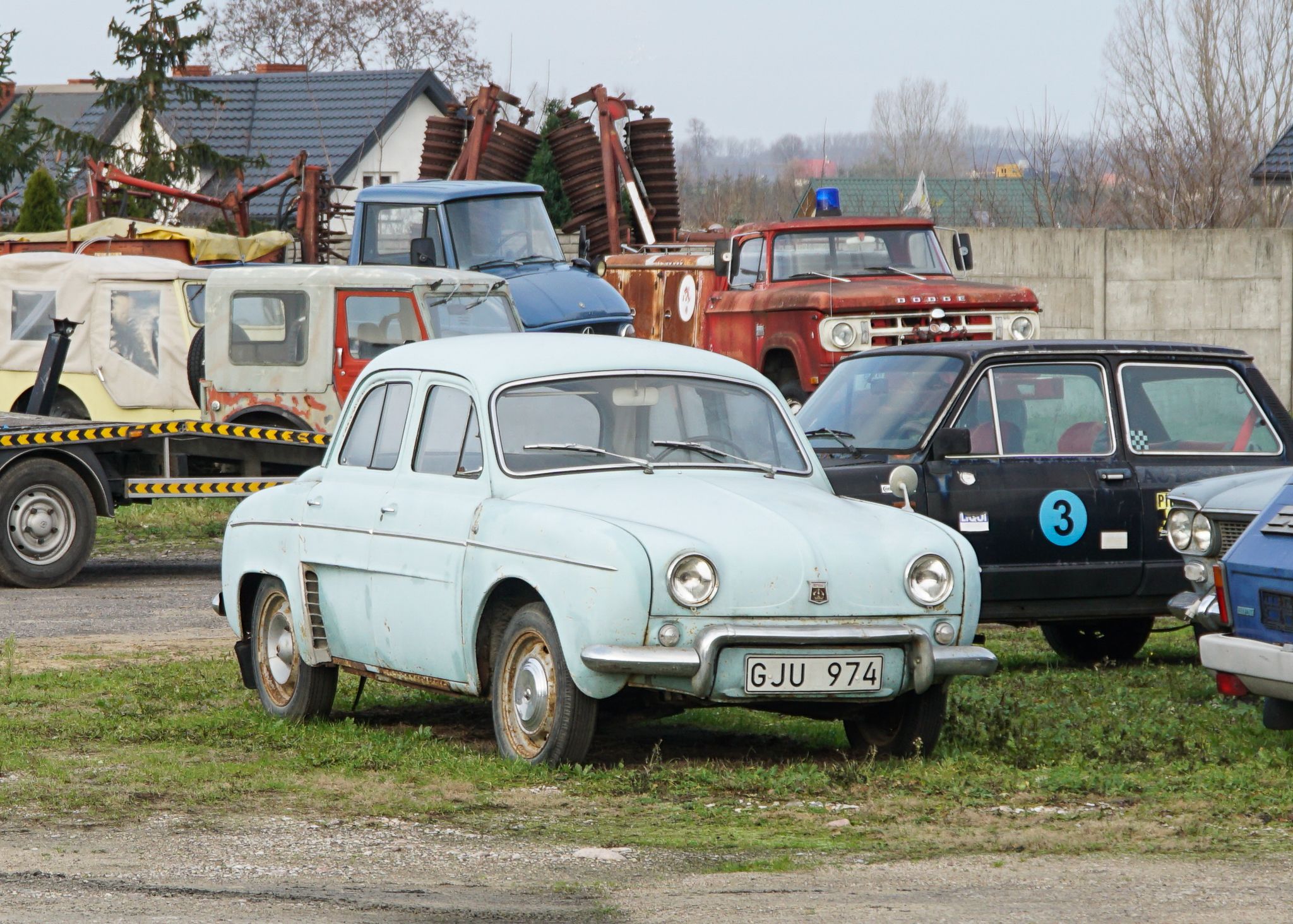 GJU 974, Renault Dauphine 1st gen (109), 1956–1967