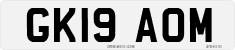 License plate of the United Kingdom, 2001 year system