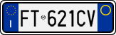 License plate of Italy, Cars (1994 year series)