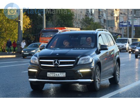 а772аа777, Mercedes-Benz GL-Klasse