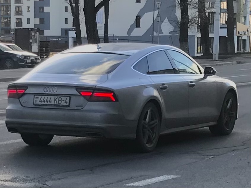 4444 KB-4, Audi A7 1st gen (C7/4GA/4GF), facelift, 2014–2017