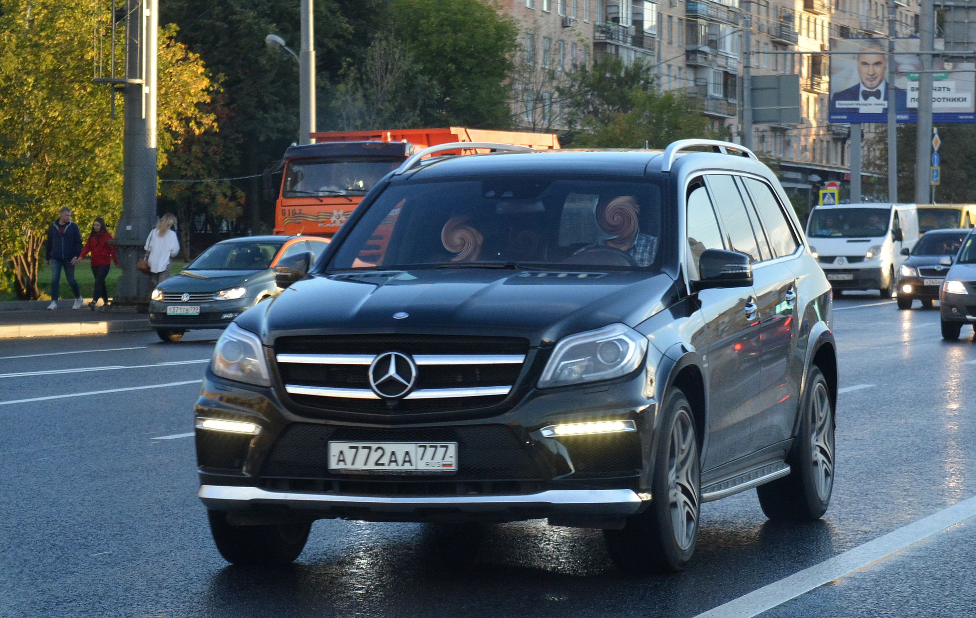 а 772 аа 777, Mercedes-Benz GL-Klasse 2nd gen (X166), 2012–2015