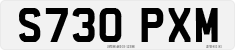 License plate of the United Kingdom, 1983 year system