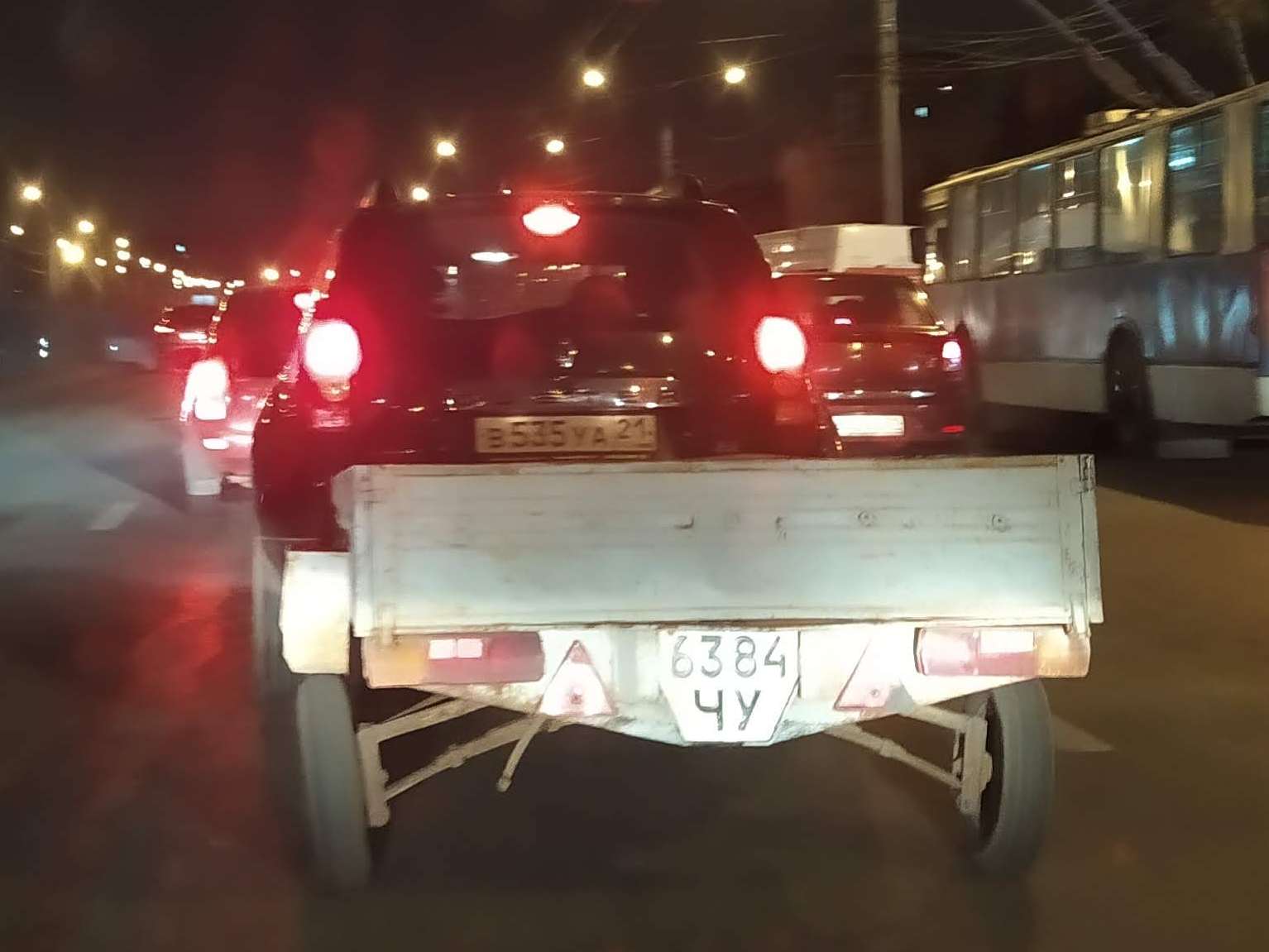 6384 ЧУ, Trailers (1977) 