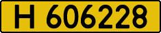 License plate Kazakhstan, Foreign citizens and enterprises
