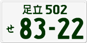 License plate of Japan, Private owners