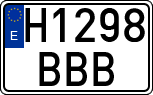 License plates of Spain, Specialty plates