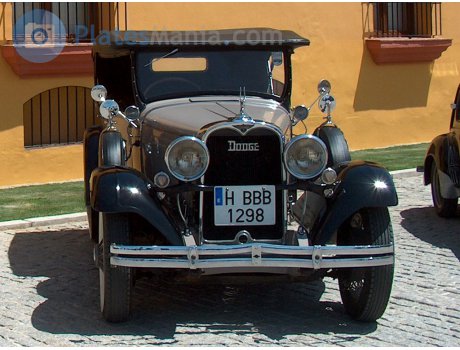 H 1298 BBB, Dodge Six Series