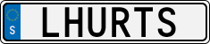 License plate of Sweden, Vanity Plates