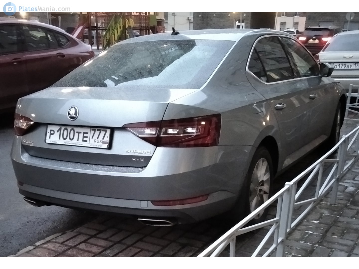 р 100 те 777, Skoda Superb 