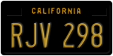 California, Passenger Car (ABC 123)