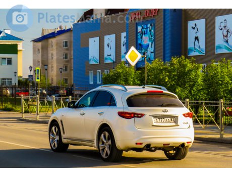 а777аа83, Infiniti QX70/FX-Series