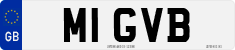 License plate of the United Kingdom, 1983 year system