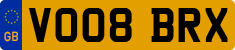 License plate of the United Kingdom, 2001 year system