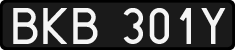 License plates of Poland, 1976 year system