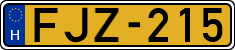 license plates of Hungary, Commercial vehicles (1990)