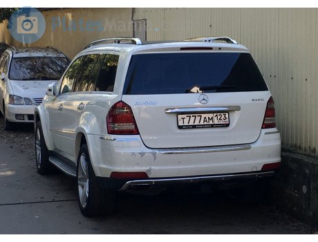 т777ам123, Mercedes-Benz GL-Klasse