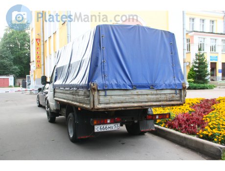 с666мх53, GAZ 3302 ГАЗель