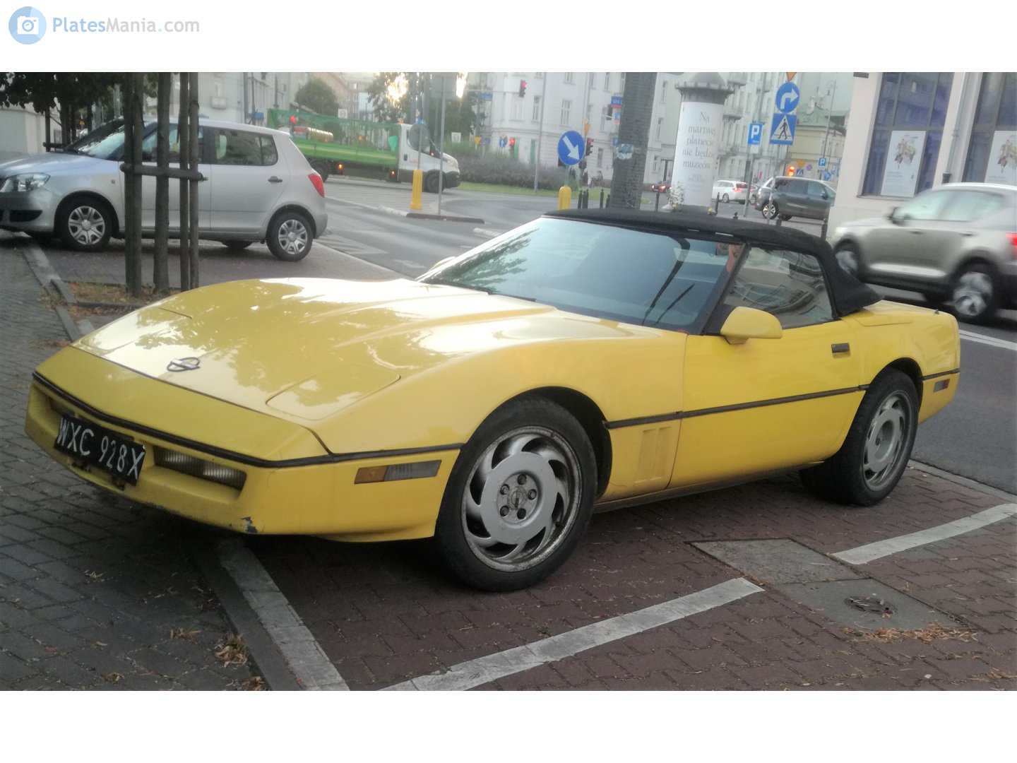 WXC 928X, Chevrolet Corvette 4th gen Convertible (C4; 67), 1986–1990