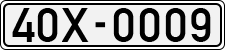 License plate of Vietnam, Cars