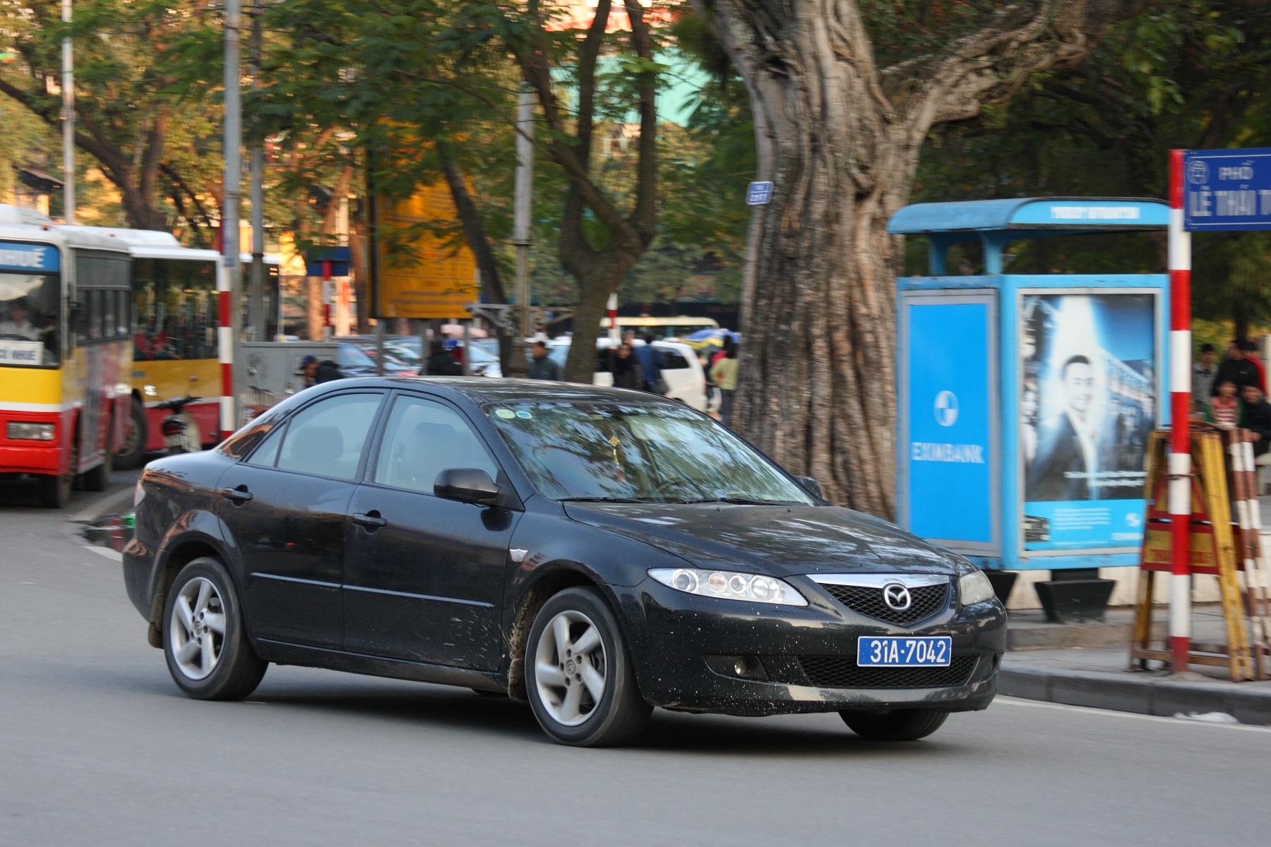 31A-7042, Mazda 6 1st gen Sedan/Liftback (GG), 2002–2008 (–2016 for CN-market)