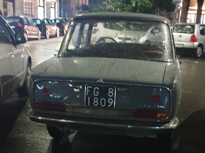 FG 81809, Lancia Flavia 2nd gen Sedan (819), 1967–1971