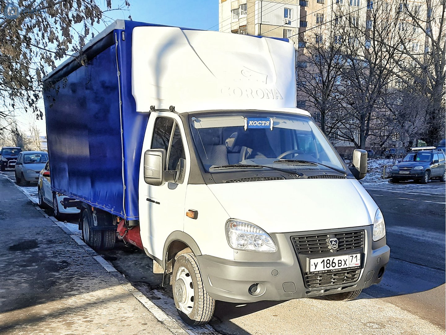 у 186 вх 71, GAZ 3302 ГАЗель 2-3302 Single Cab, facelift, 2003–