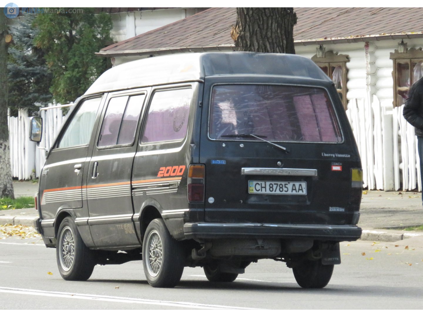 CH 8785 AA, Nissan Cherry Vanette 1st gen Van High-Roof (C120), 1978–1985