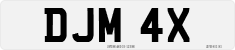 License plate of the United Kingdom, 1963 year system