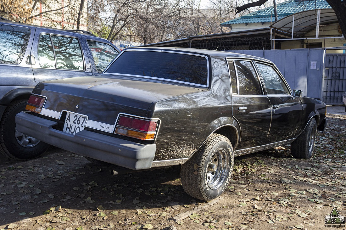 A 267 HUO, Buick Century 4th gen Sedan (69; A-body), facelift, 1979–1981