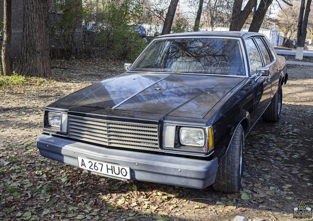A 267 HUO, Buick Century 4th gen Sedan (69; A-body), facelift, 1979–1981