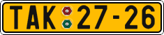 License plate of the Czech Republic, Commercial vehicles (1960)