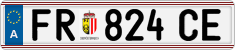 License plate of Austria, Regular plates
