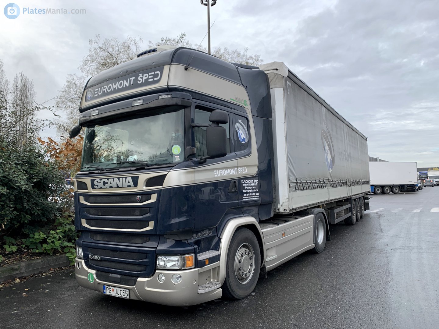 PG JU055, Scania R-Series 1st gen, 2004­–2017